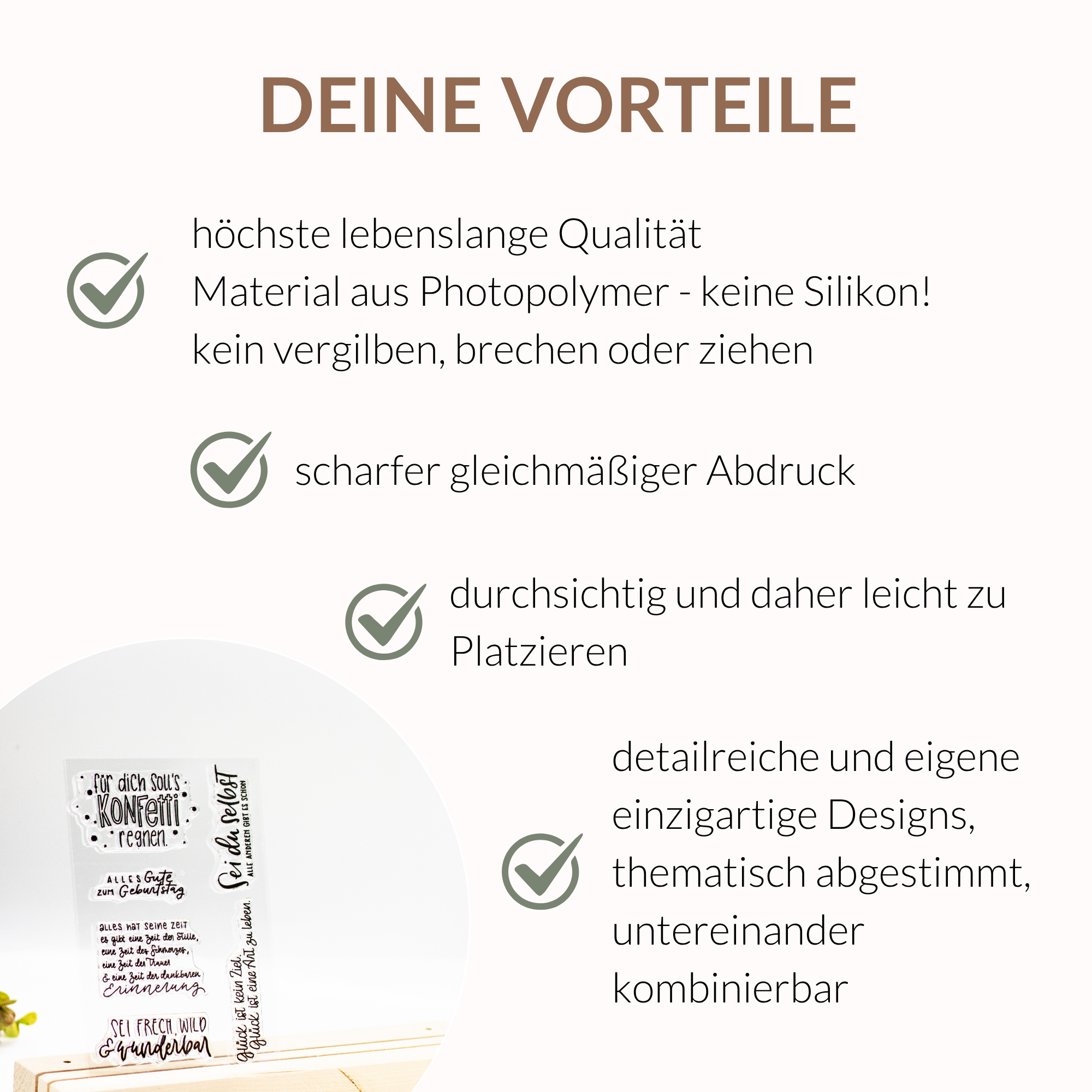 Stempelset Konfettiregen - Unsere kleine Bastelstube Stempelset Konfettiregen - Unsere kleine Bastelstube