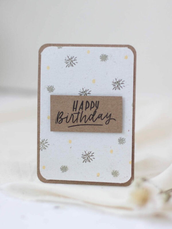 Probierset Stempel Geburtstag | Unsere kleine Bastelstube - DIY Bastelideen für Feste & Anlässe