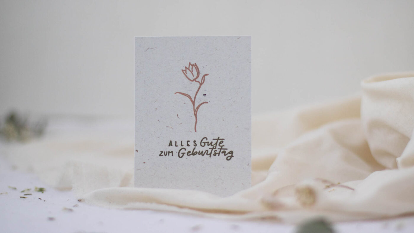 Stempel Alles Gute | Unsere kleine Bastelstube - DIY Bastelideen für Feste & Anlässe