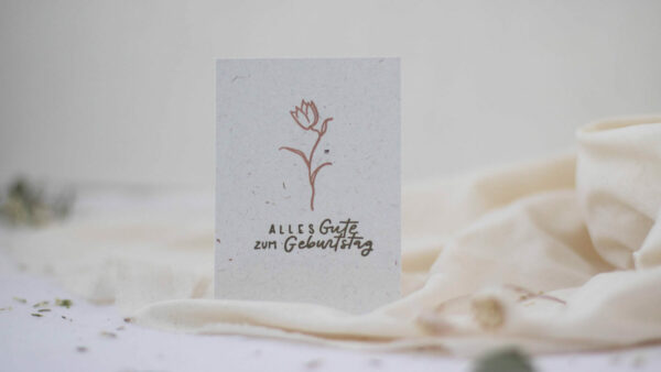 Stempel Alles Gute | Unsere kleine Bastelstube - DIY Bastelideen für Feste & Anlässe