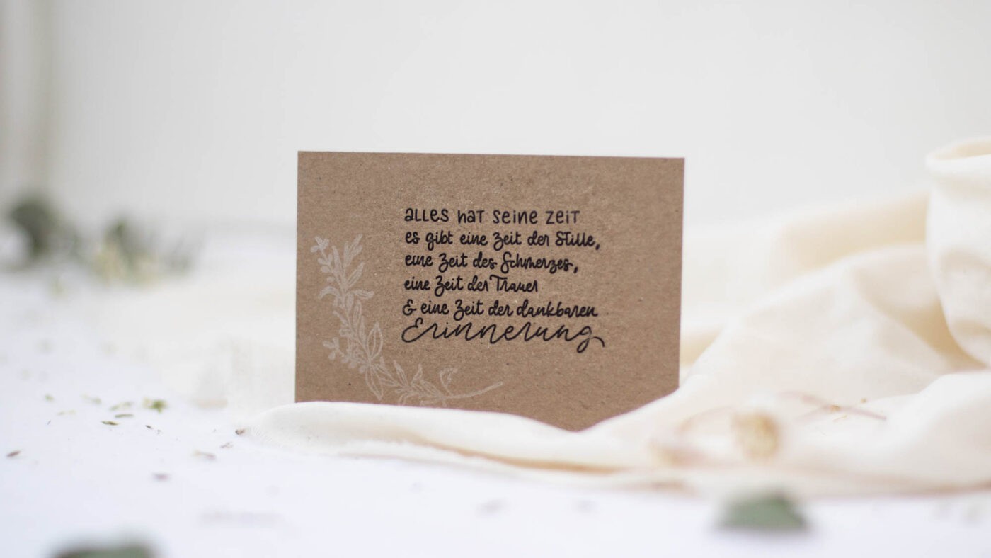 Stempel Erinnerung | Unsere kleine Bastelstube - DIY Bastelideen für Feste & Anlässe