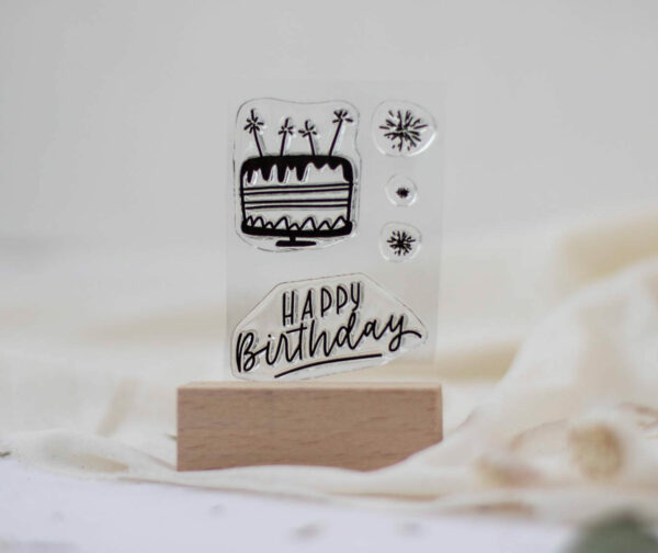 Probierset Stempel Geburtstag | Unsere kleine Bastelstube - DIY Bastelideen für Feste & Anlässe