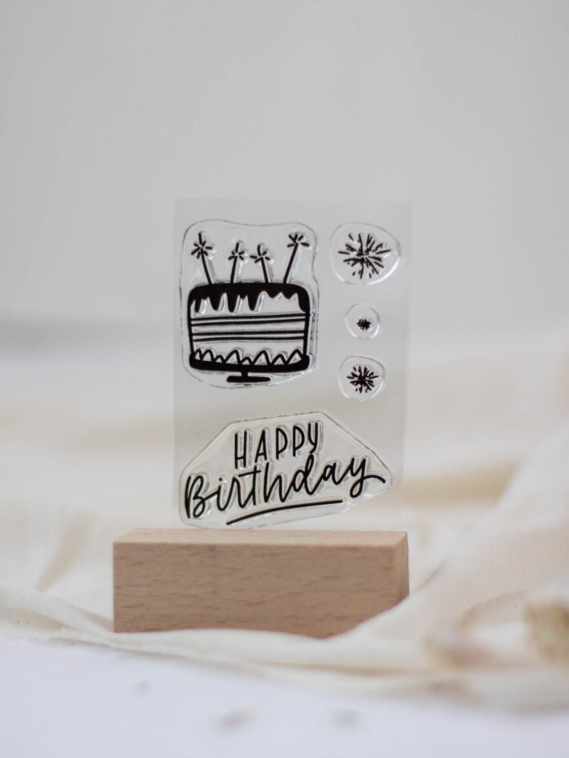 Probierset Stempel Geburtstag | Unsere kleine Bastelstube - DIY Bastelideen für Feste & Anlässe