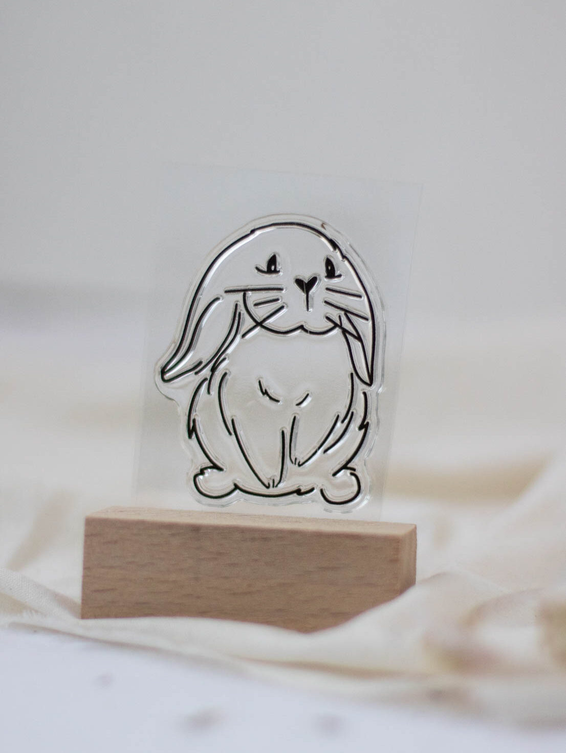 Stempel Schlappohrhase | Unsere kleine Bastelstube - DIY Bastelideen für Feste & Anlässe