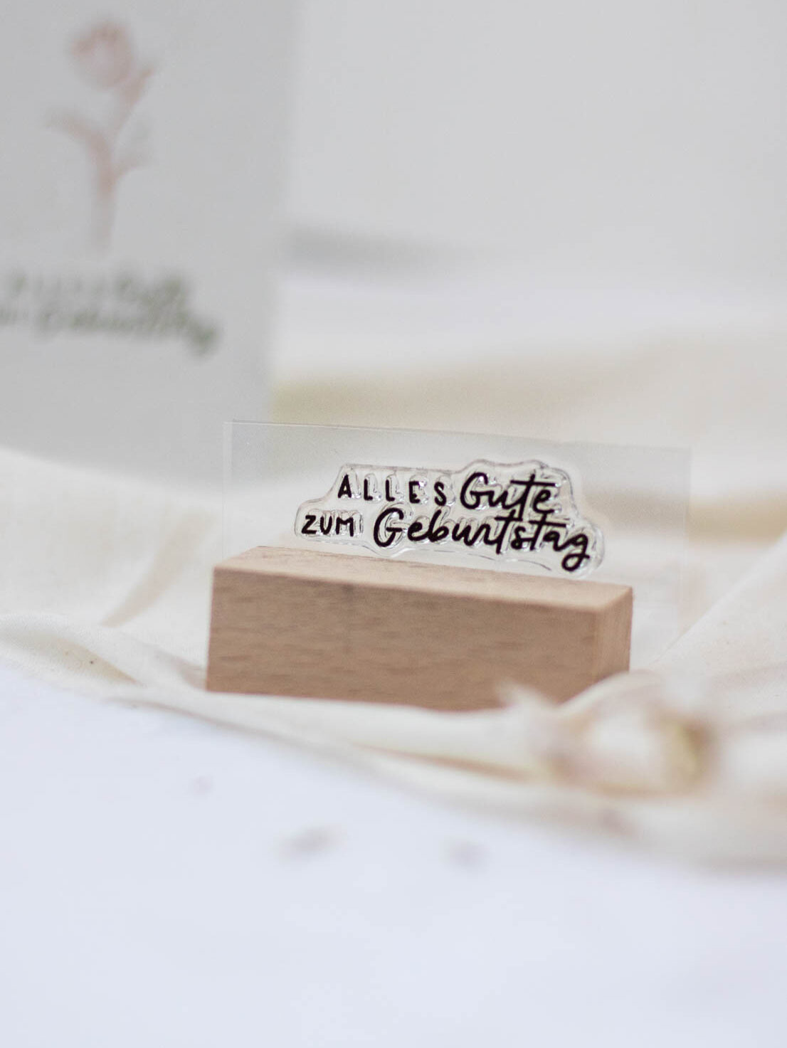 Stempel Alles Gute | Unsere kleine Bastelstube - DIY Bastelideen für Feste & Anlässe