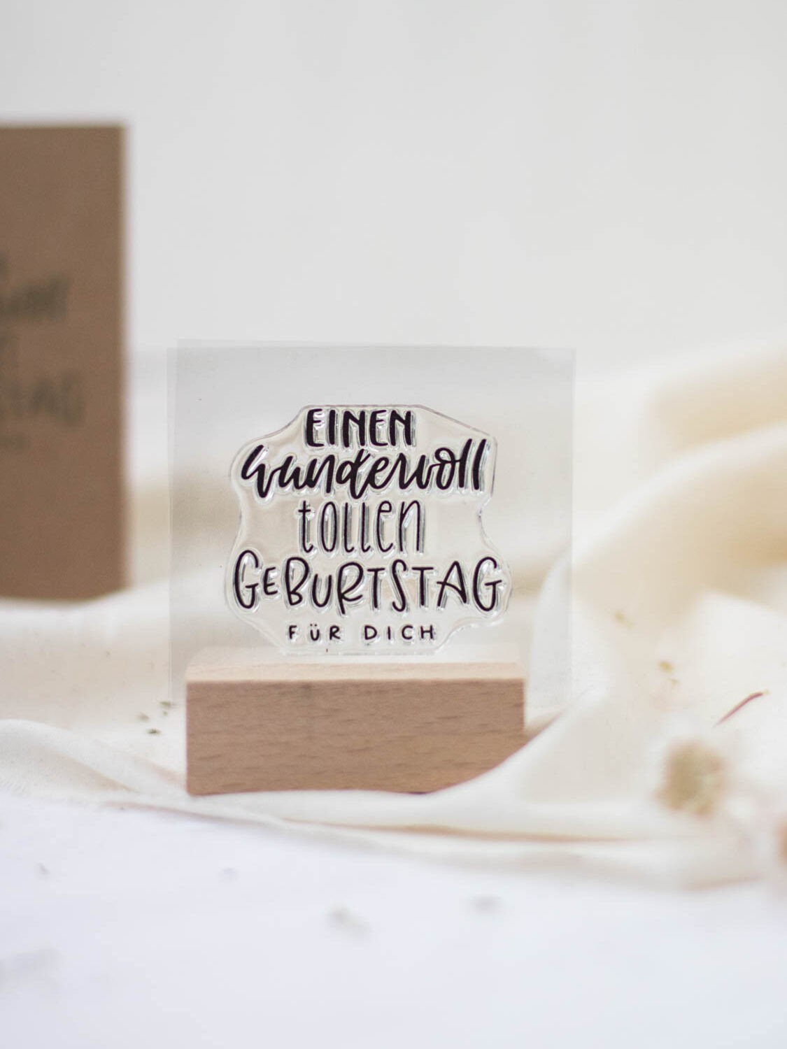 Stempel Einen wundervoll tollen Geburtstag für dich | Unsere kleine Bastelstube - DIY Bastelideen für Feste & Anlässe