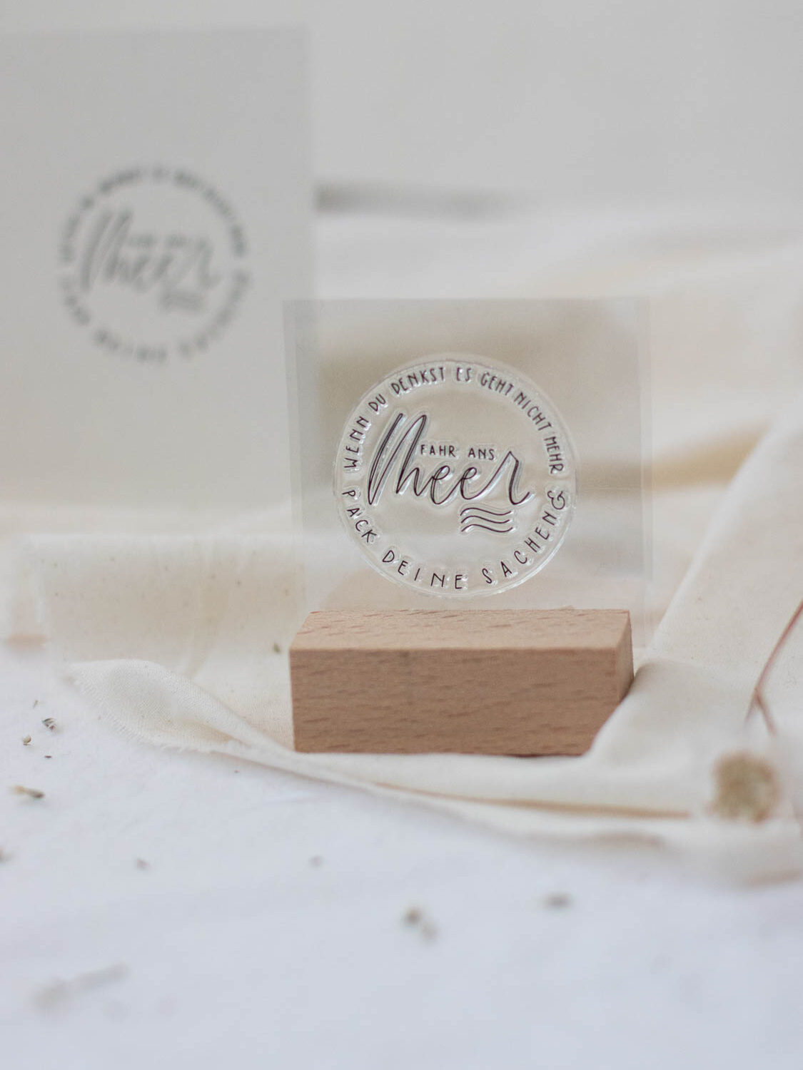 Stempel Wenn du denkst es geht nicht mehr... | Unsere kleine Bastelstube - DIY Bastelideen für Feste & Anlässe