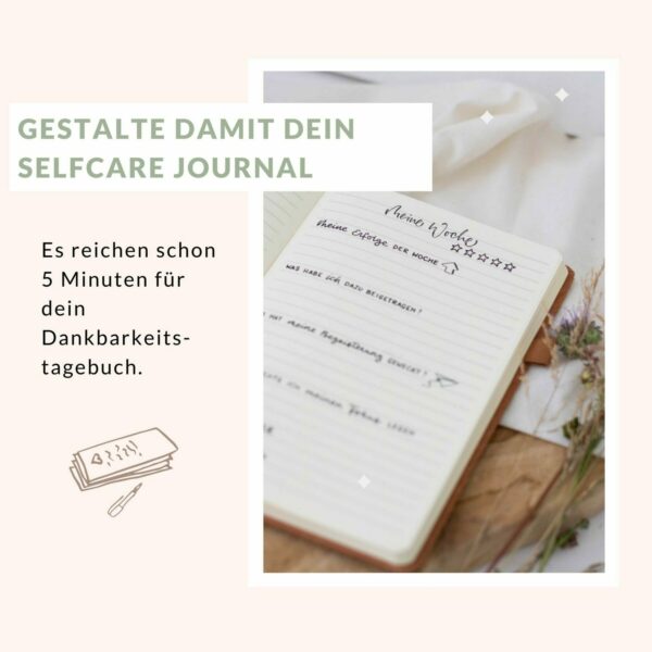 Stempelset Mein Selfcare Journal | Unsere kleine Bastelstube - DIY Bastelideen für Feste & Anlässe