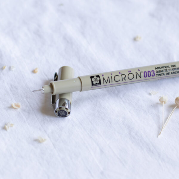 Sakura Pigma MICRON / 03