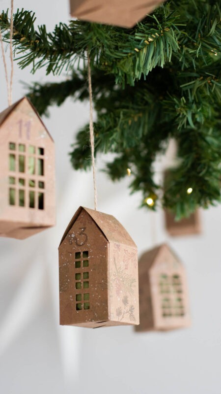 Vorteilsset - Adventskalender Papphäuschen mit Memories of Christmas | Unsere kleine Bastelstube - DIY Bastelideen für Feste & Anlässe