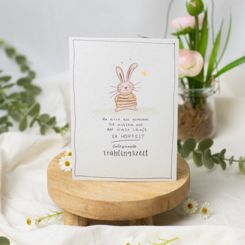 Stempelset Don´t worry, be Hoppy | Unsere kleine Bastelstube - DIY Bastelideen für Feste & Anlässe