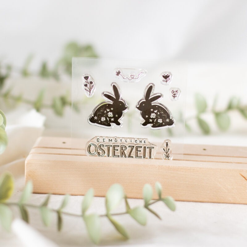 Stempelset Häschen | Unsere kleine Bastelstube - DIY Bastelideen für Feste & Anlässe