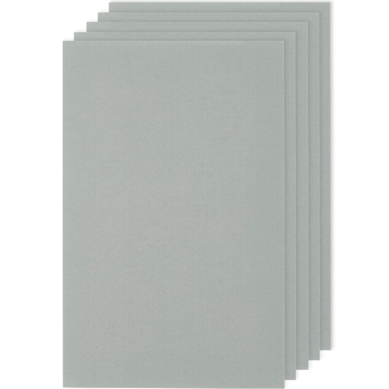 Paper Poetry Luxury Bastelpapier Graphite im A4-Format, 220g/m²