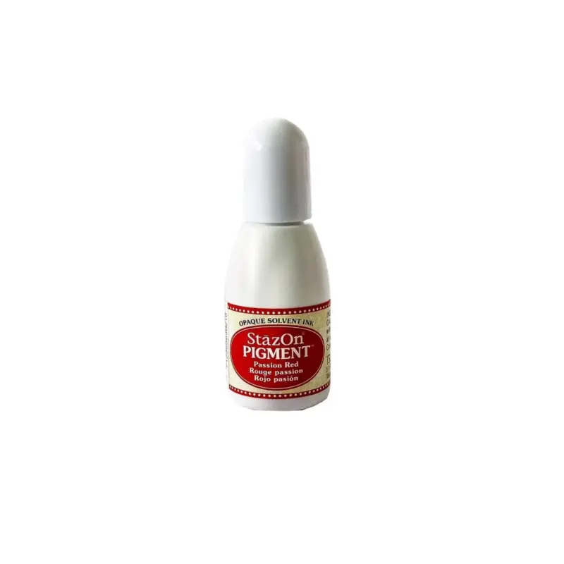Nachfüller StazOn Pigment Passion Red für Stempelkissen