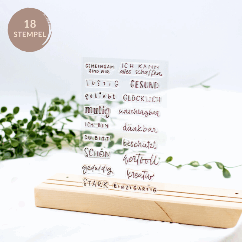 Freulebnis Stempel Affirmationen