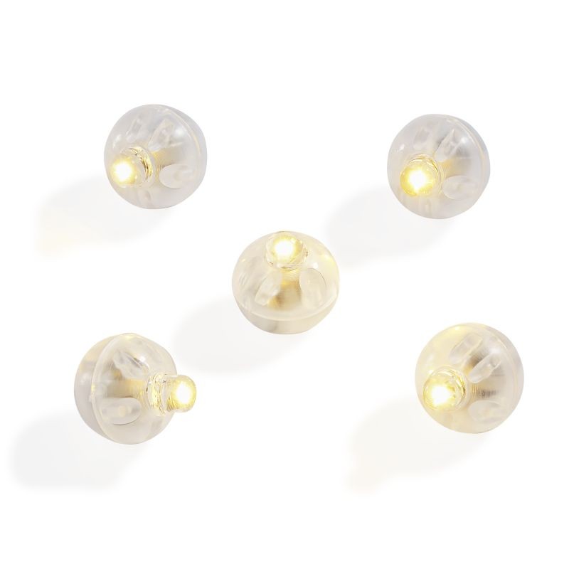 Mini LED Leuchtkugeln warmes Licht.