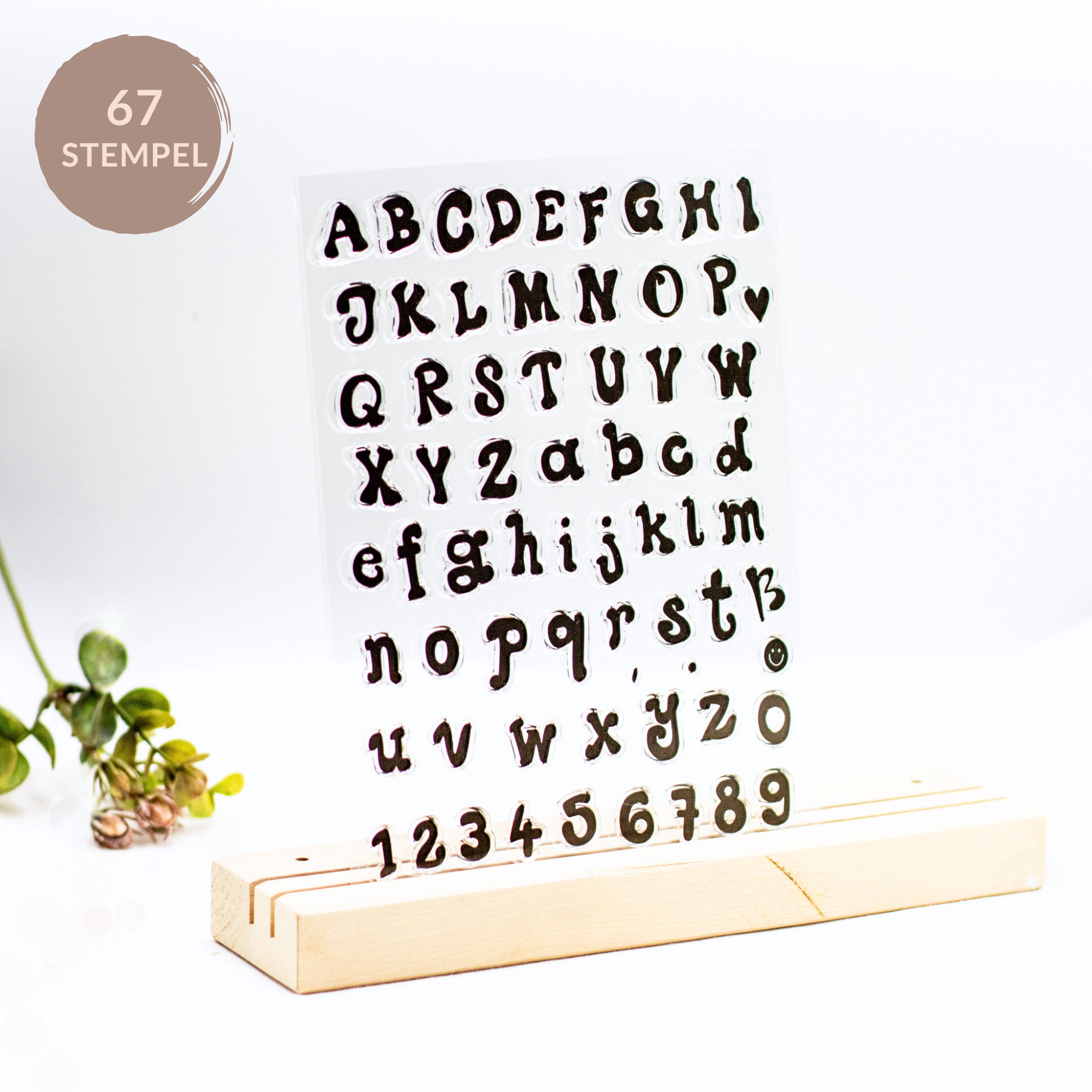 Stempelset Alphabet Good Vibes - Unsere kleine Bastelstube Stempelset Alphabet Good Vibes - Unsere kleine Bastelstube
