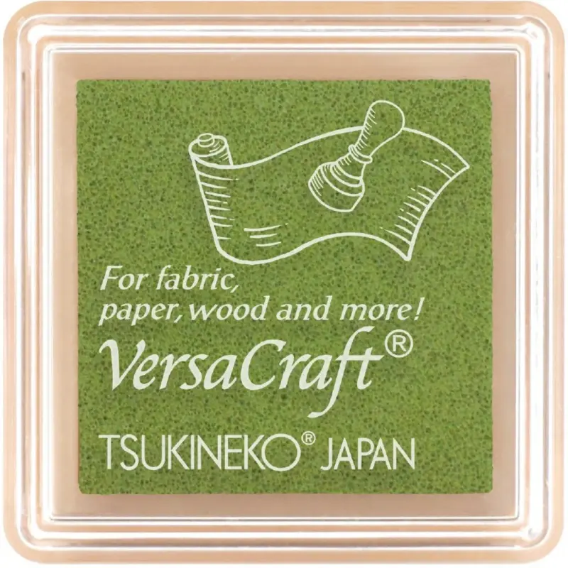 Stempelkissen VersaCraft in Wasabi Grün super geeignet für Stoff, Holz usw.