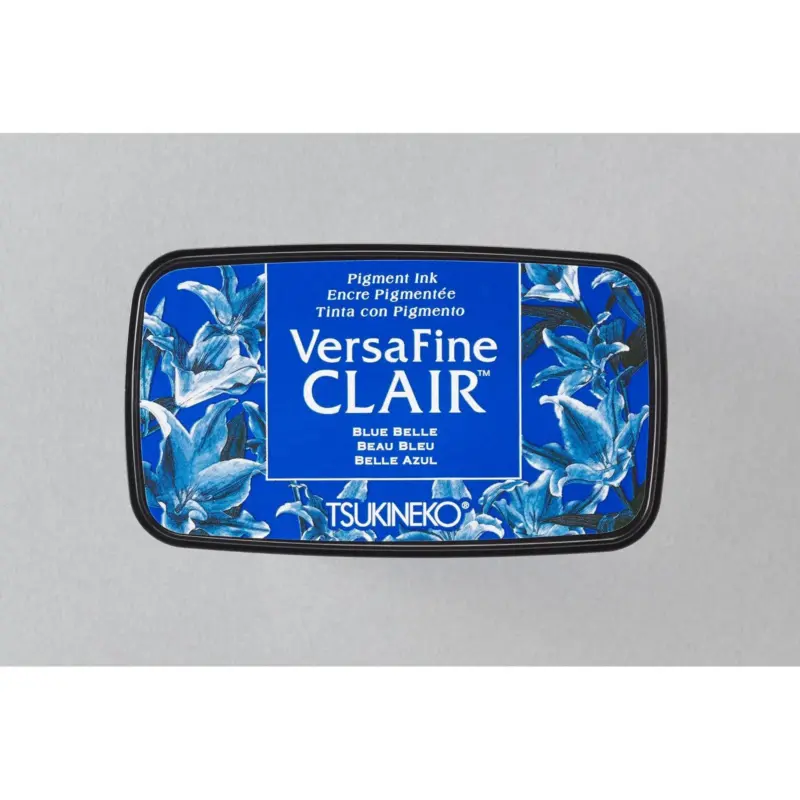 VersaFine Clair Stempelkissen Blue Belle von Tsukineko in Hellblau für detailreiche Stempelabdrücke und Embossing