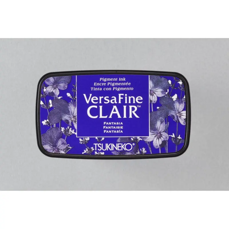 VersaFine Clair Stempelkissen Fantasia von Tsukineko in kräftigem Violett für detailreiche Stempelabdrücke und Embossing