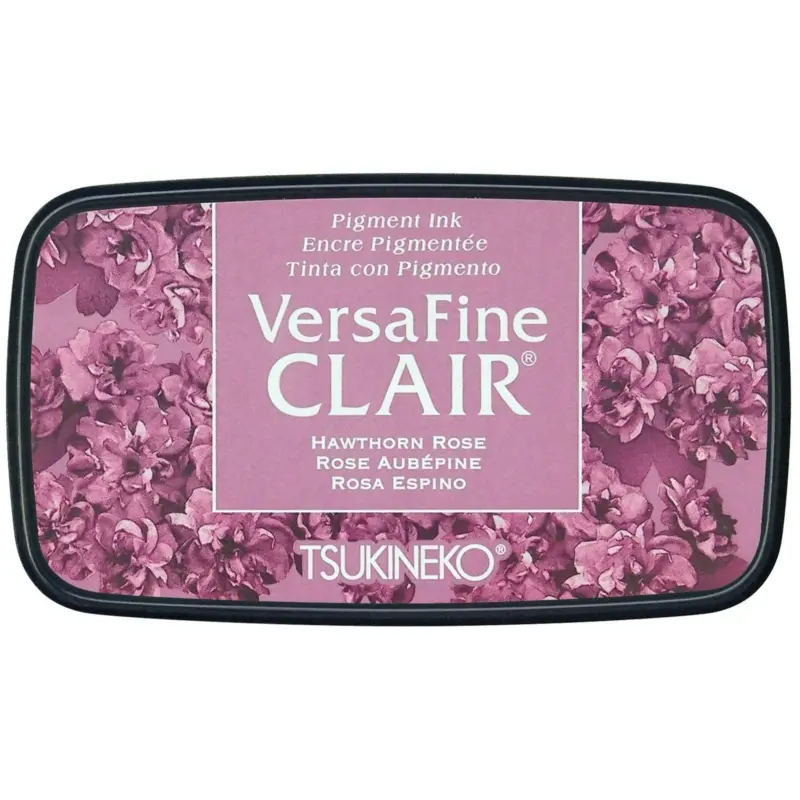 VersaFine Clair Stempelkissen Hawthorn Rose von Tsukineko in intensivem Rosé für detailreiche Stempelabdrücke und Embossing