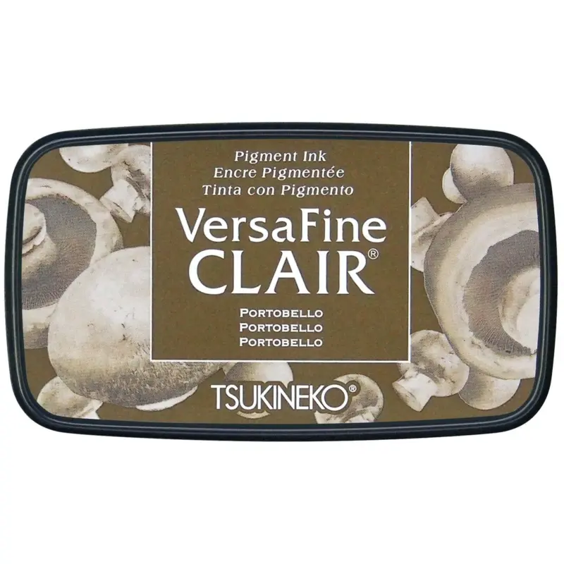 VersaFine Clair Stempelkissen Portobello von Tsukineko in Taupe-Braun für detailreiche Stempelabdrücke