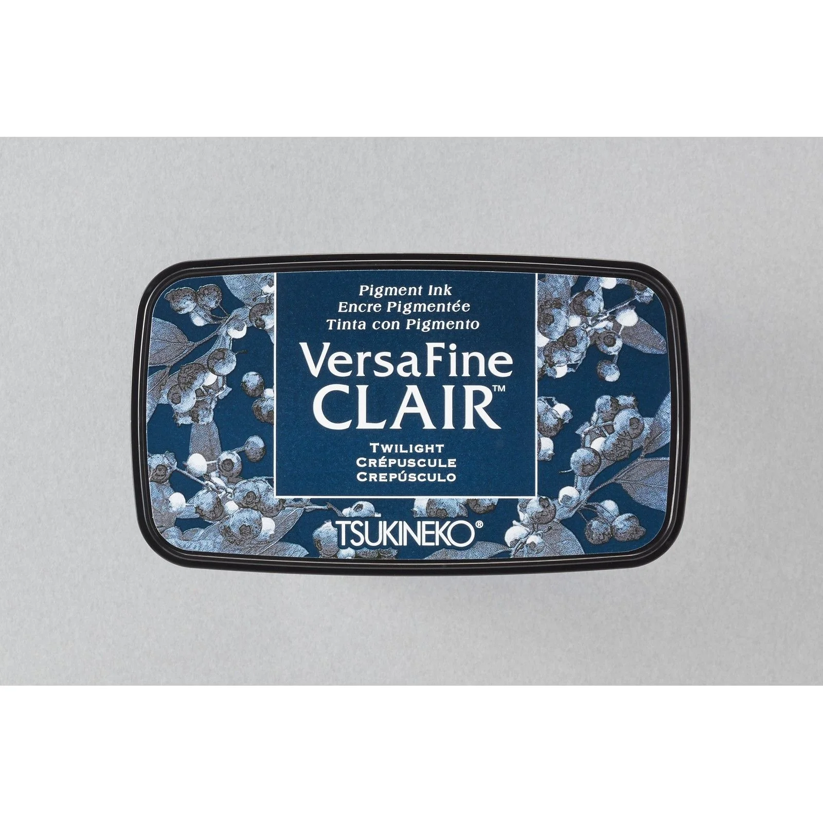VersaFine Clair Stempelkissen Twilight – Tsukineko VersaFine Clair Stempelkissen Twilight von Tsukineko in Dunkelblau für Stempel und Embossing