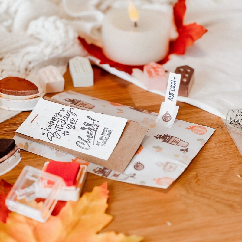Transparentpapier bestempeln – Tipps, Tricks & Inspiration aus dem Freulebnis-Livestream | Unsere kleine Bastelstube - DIY Bastelideen für Feste & Anlässe