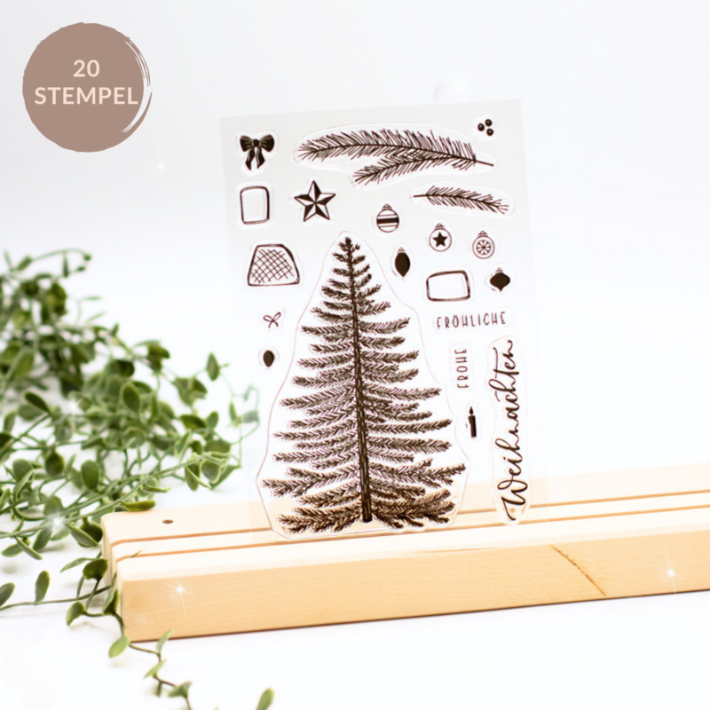 Stempelset-Schmück den Baum-ukbs-freulebnis