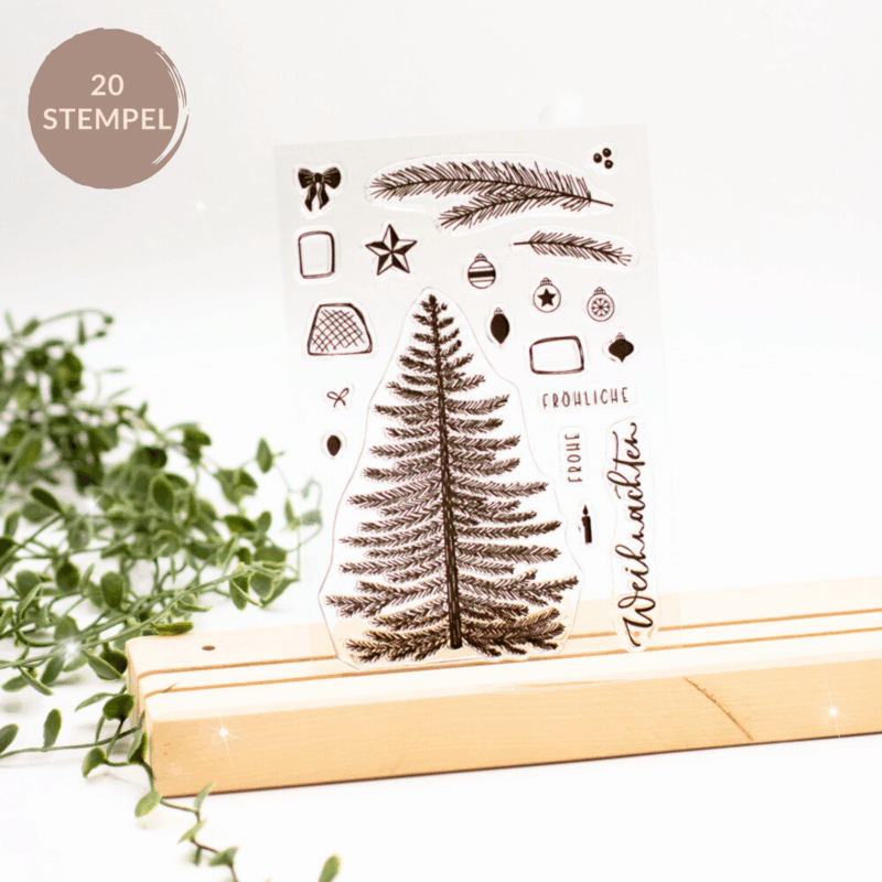 Stempelset-Schmück den Baum-ukbs-freulebnis