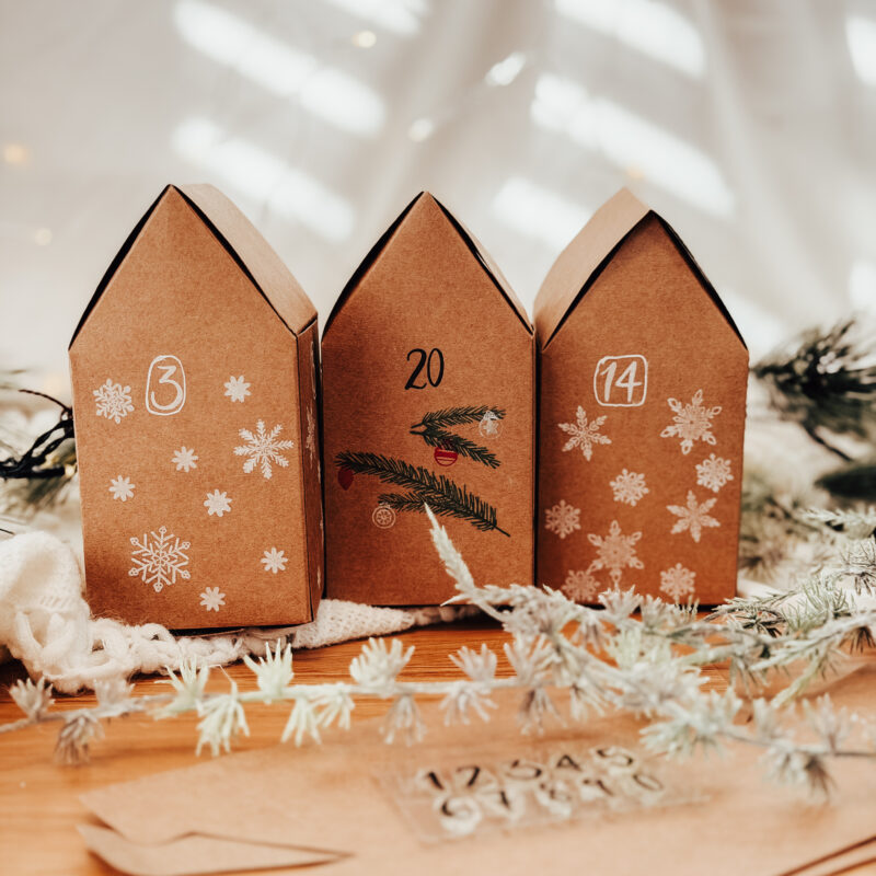 Adventskalender selber machen: Kreative DIY-Ideen | Unsere kleine Bastelstube - DIY Bastelideen für Feste & Anlässe