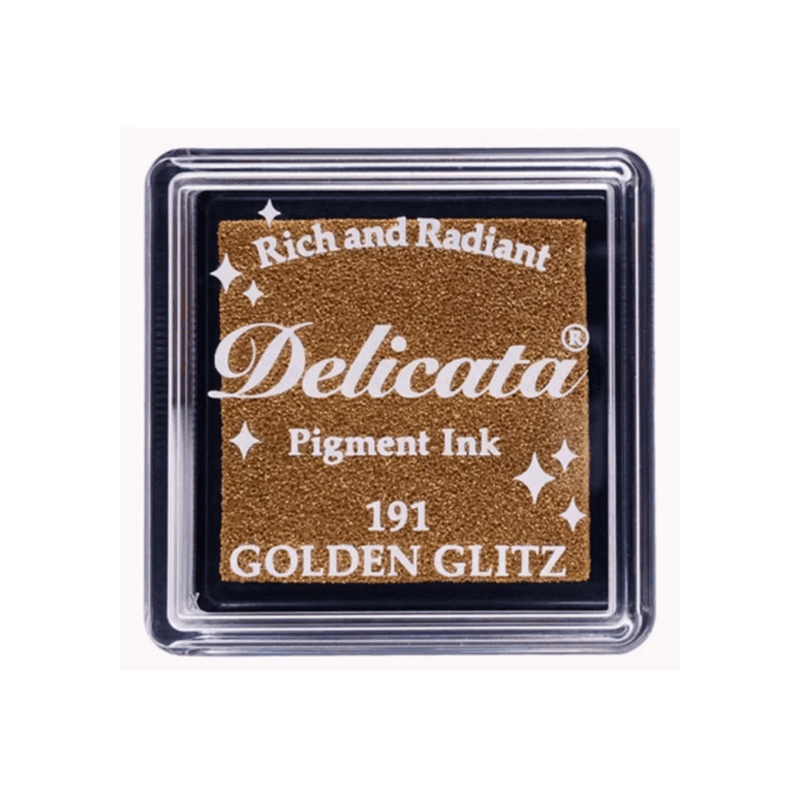 Delicata Stempelkissen Klein Golden Glitz