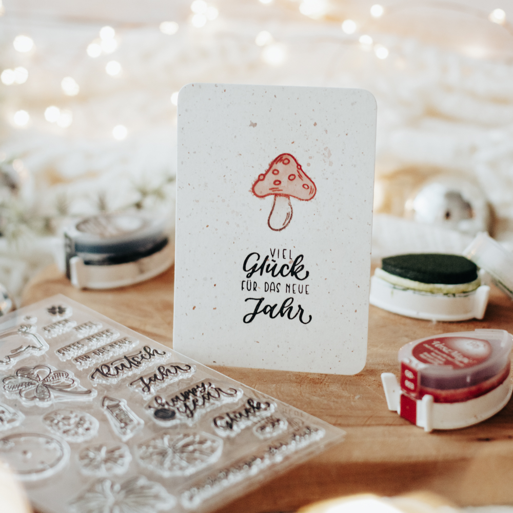 Stempelset Silvesterkarten-Glückwunschkarten-11 blank