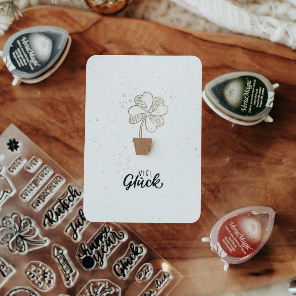 Stempelset Silvesterkarten-Glückwunschkarten-14 blank