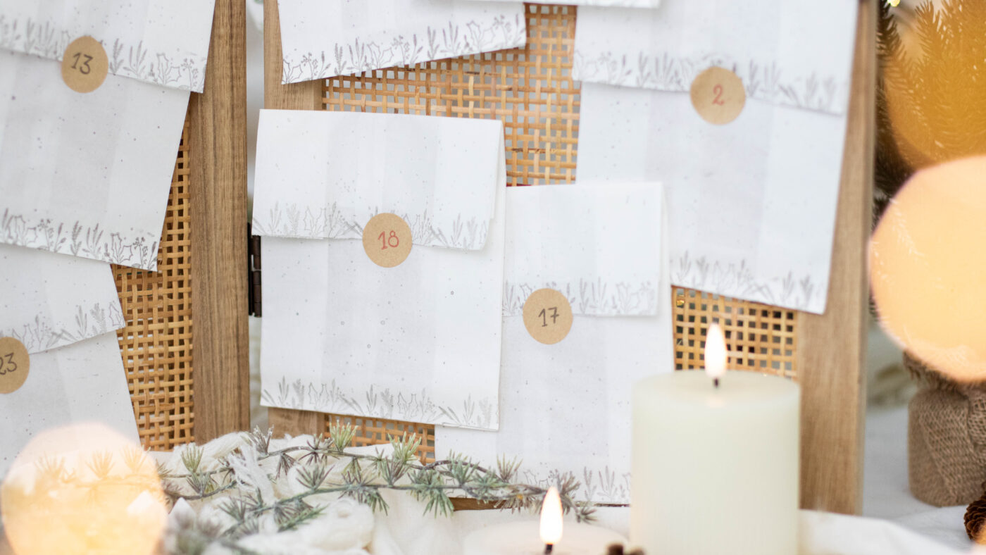 Adventskalender selber machen: Kreative DIY-Ideen | Unsere kleine Bastelstube - DIY Bastelideen für Feste & Anlässe