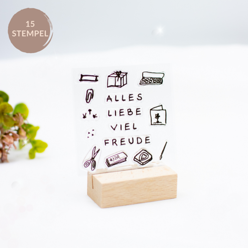 Stempelset Freulebnis Style - Unsere kleine Bastelstube