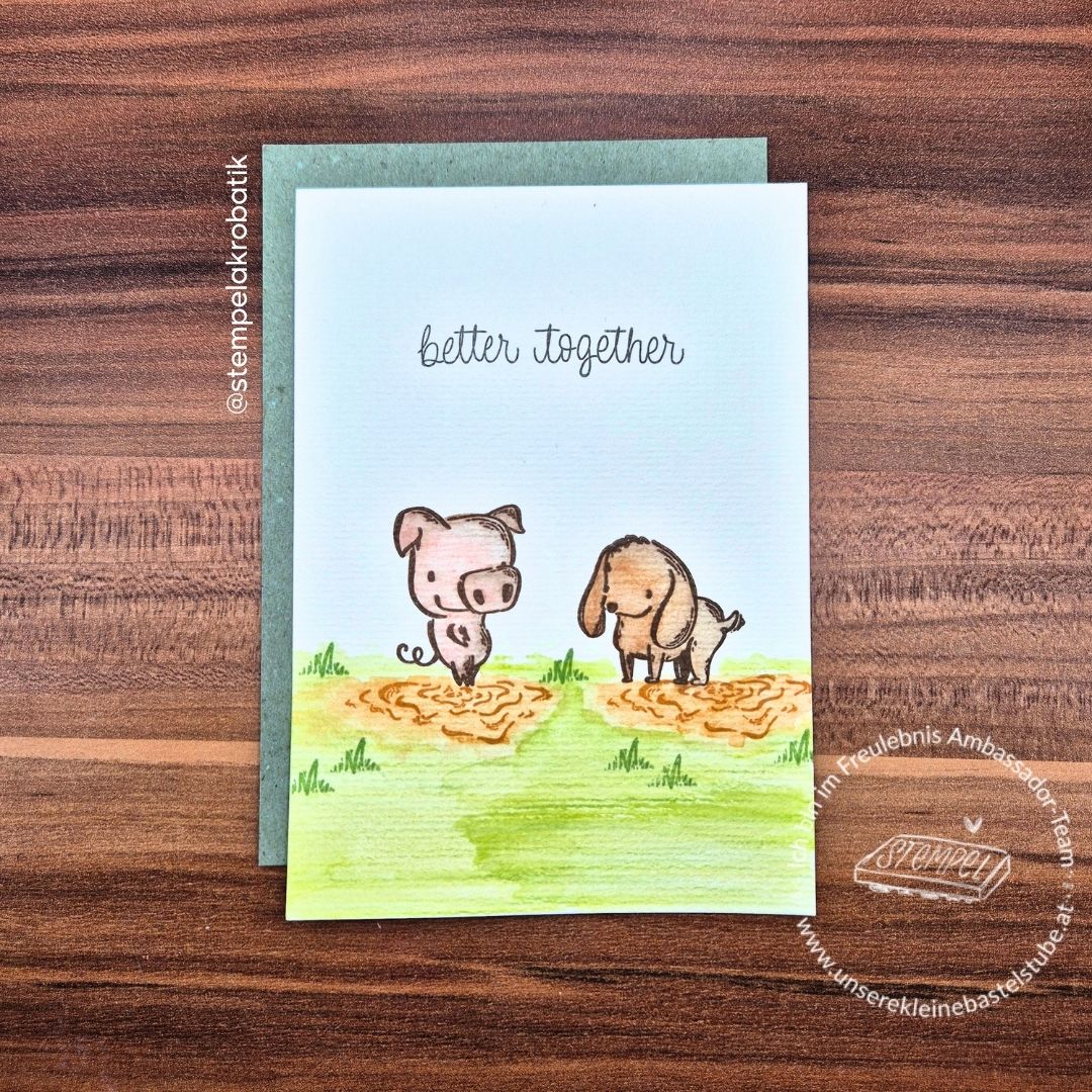 Stempelakrobatik_BesondereMomente_Better together_Bauernhof blank