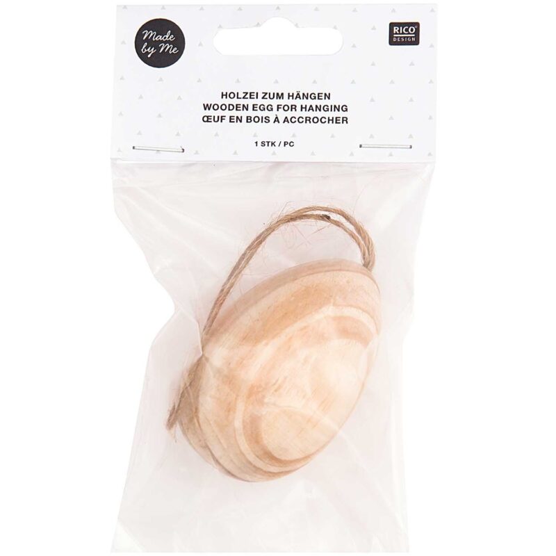 Neu | Unsere kleine Bastelstube- DIY Bastelideen für Feste & Anlässe Holzei zum Hängen aus naturbelassenem Holz