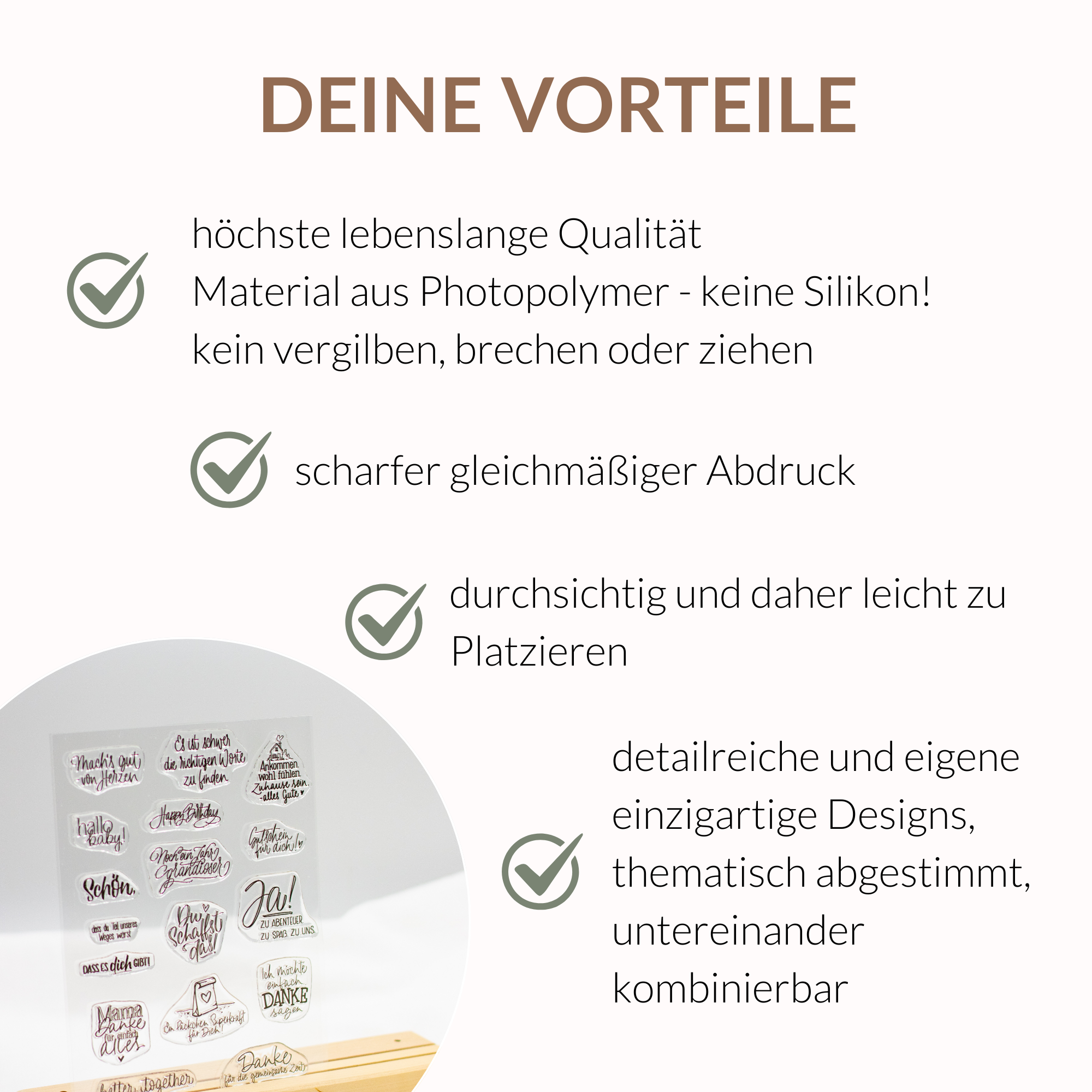 Stempelset Besondere Momente - Unsere kleine Bastelstube Stempelset Besondere Momente - Unsere kleine Bastelstube