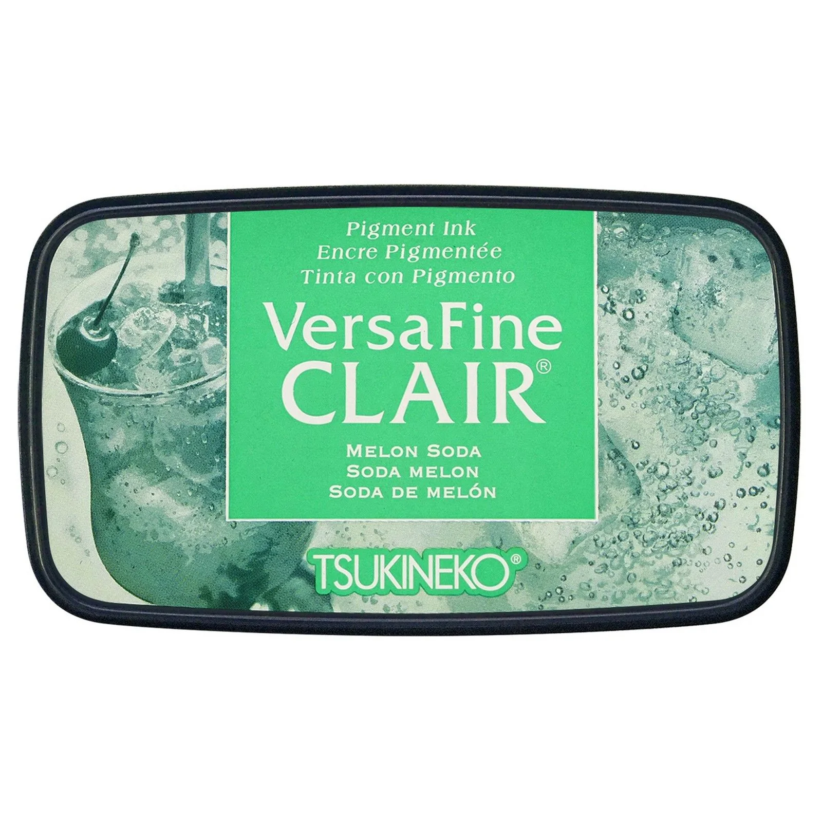 VersaFine Clair Stempelkissen Melon Soda – Tsukineko Tsukineko VersaFine Clair Stempelkissen Melon Soda grün