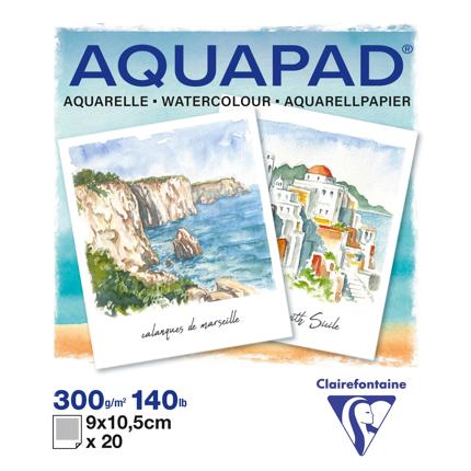 Aquapad Aquarellblock Polaroidformat 300 g 20 Blatt