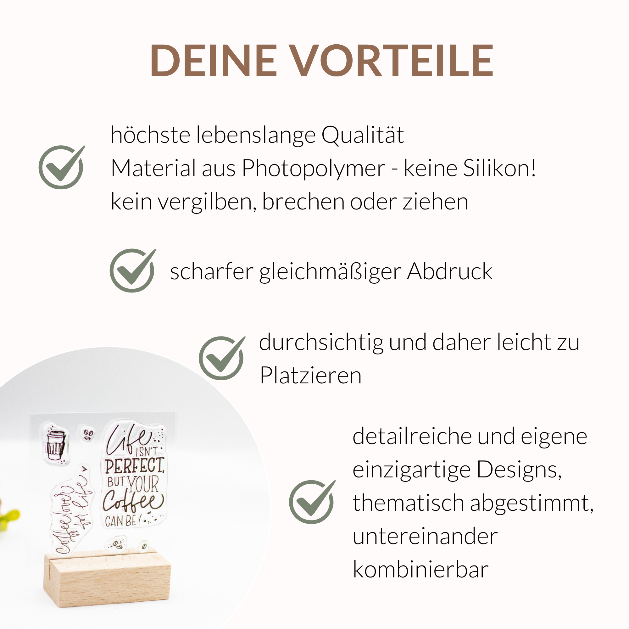 Stempelset Coffeelover Special - Unsere kleine Bastelstube - Freulebnis Stempelset Coffeelover Special - Unsere kleine Bastelstube