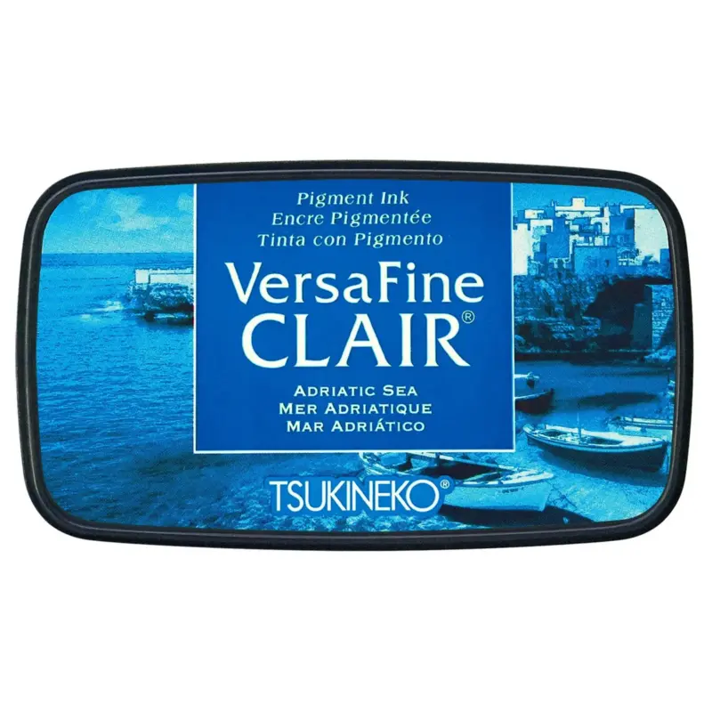 Tsukineko VersaFine Clair Stempelkissen Adriatic Sea in Blau