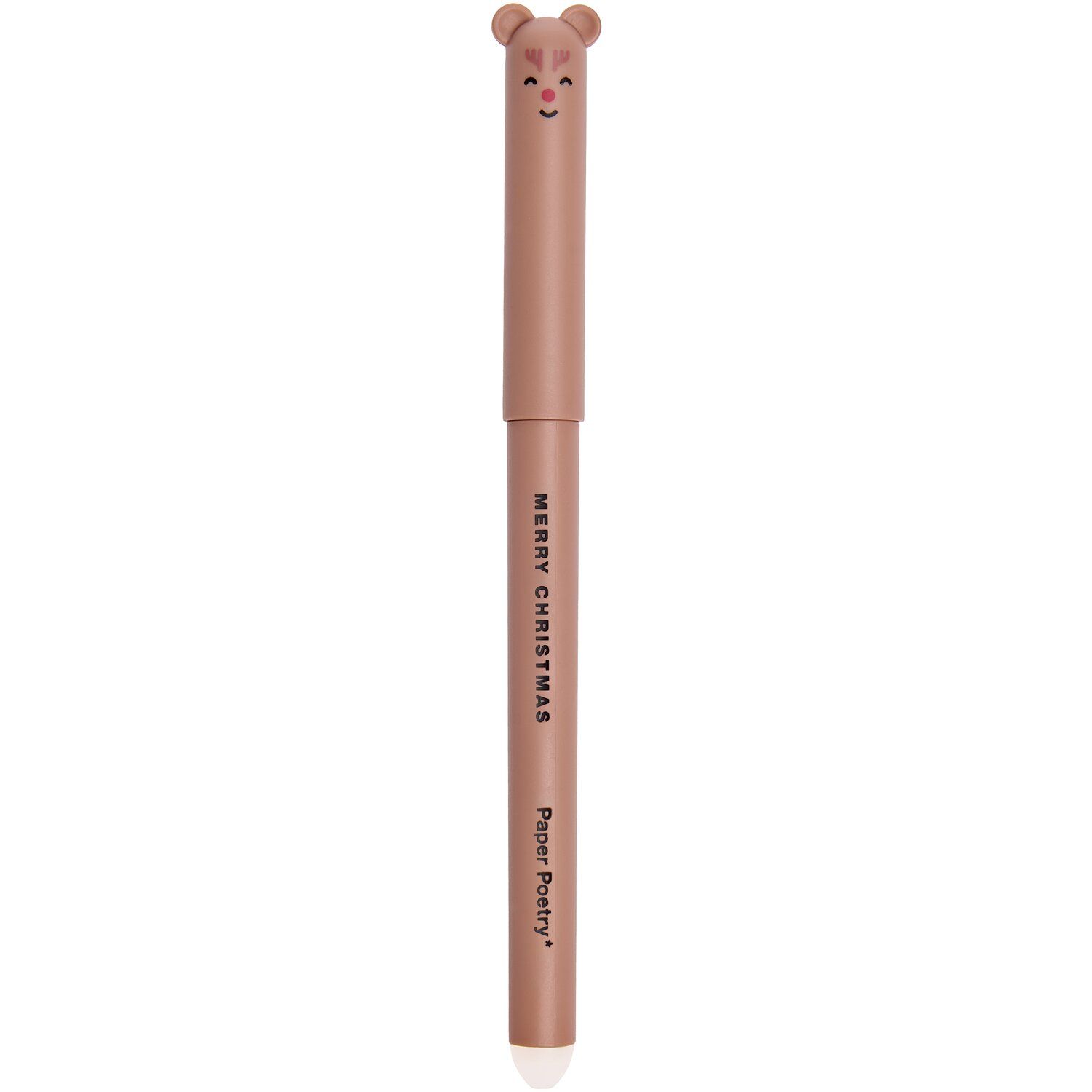Gelstift radierbar Rentier Schwarz Radierbarer Gelstift Rentier Schwarz mit 0,7 mm Mine