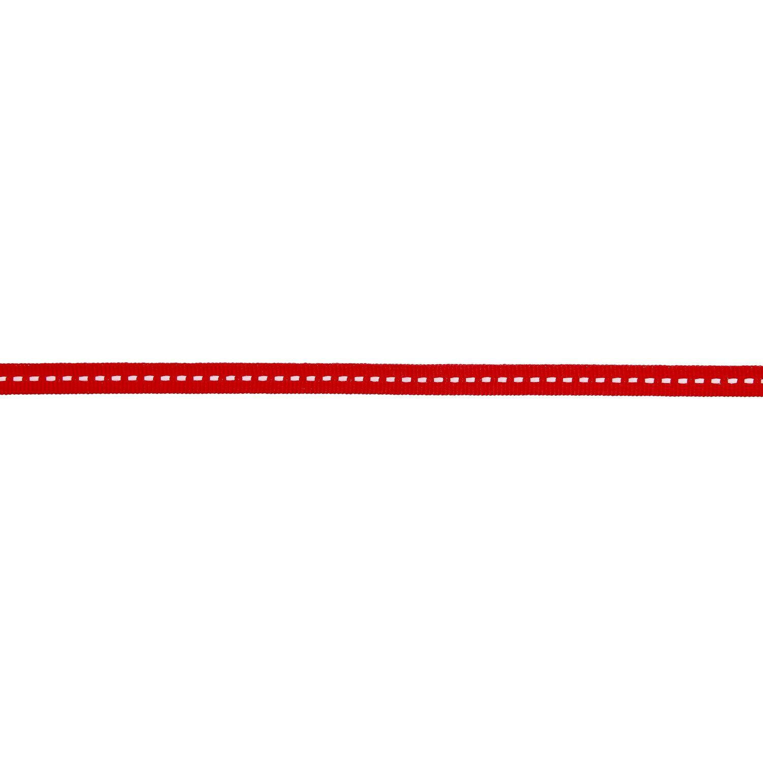 Paper Poetry Webband Rot-Weiß Paper Poetry Webband Rot Weiß mit Naht 7 mm x 3 m
