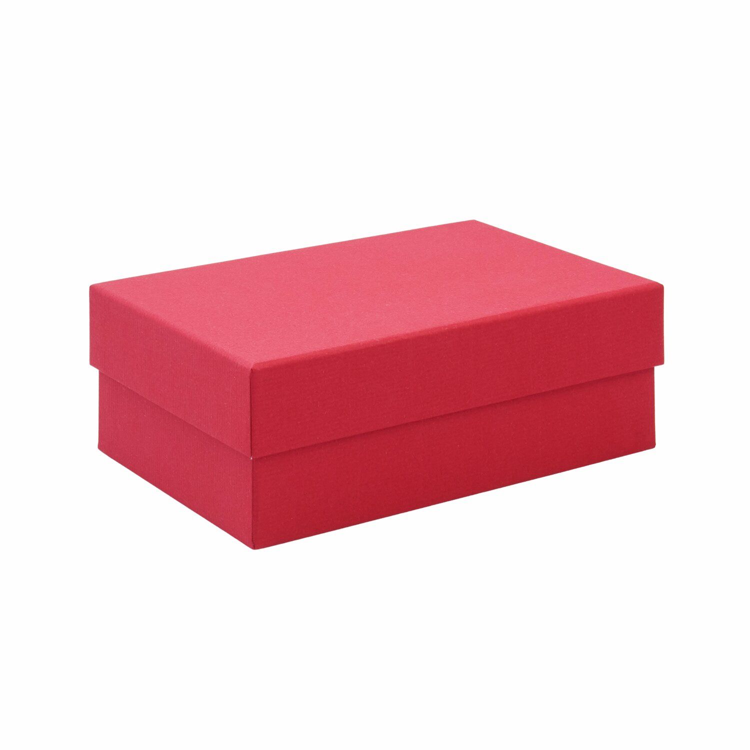 Paper Poetry Luxury Geschenkbox M Rot Paper Poetry Luxury Geschenkbox M in Rot mit Deckel und gerippter Oberfläche
